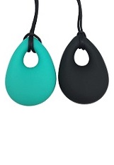 stunning little silicone sensory chewable necklace